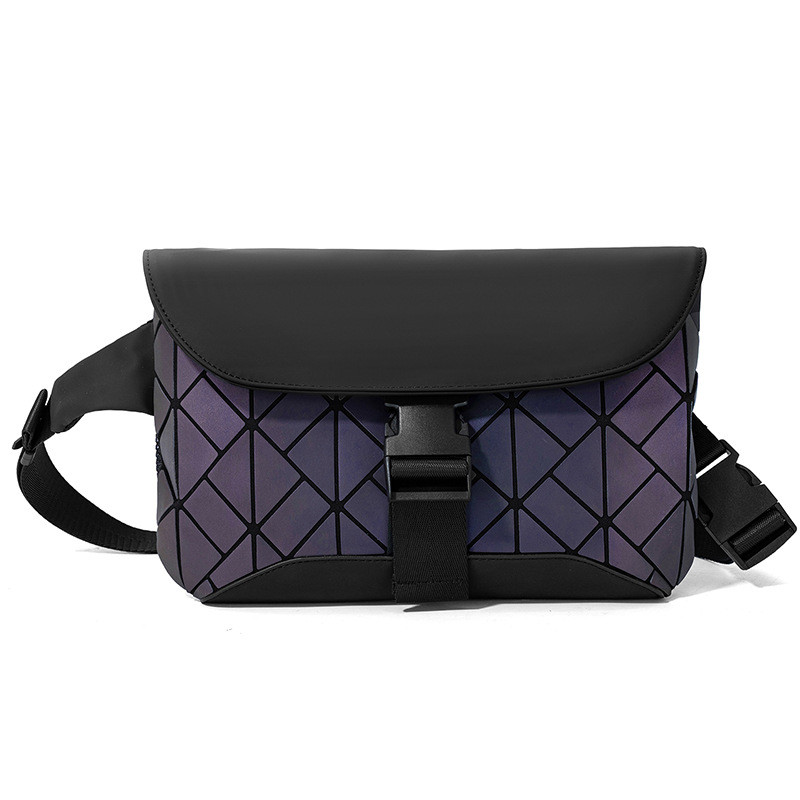 Diamond Crossbody Bag Design Fashion Trendy Small Bag Men's Bag Small Square Bag Korean Style New Sh