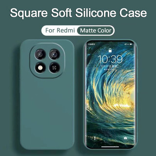 Ốp lưng Điện Thoại Xiaomi mềm chất lượng cao cho Redmi Note 15 14 13 Pro Plus 15C A5 5G Ốp lưng silicon mềm mờ cạnh vuông