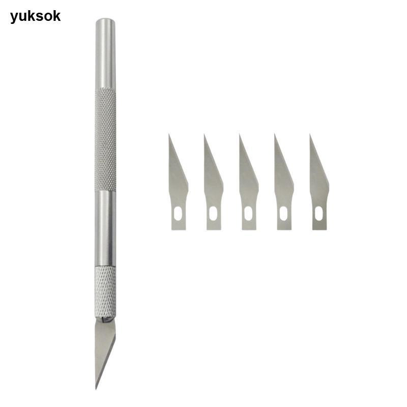 Bộ dao tiện ích Bộ dao cạo Dao thủ công Bộ dao để xây dựng mô hình gỗ