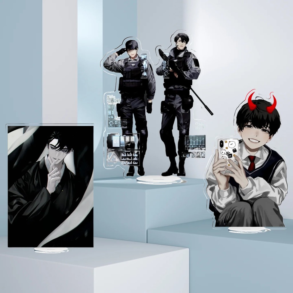 Standee Toàn Trí Độc Giả Kim Dokja Yoo Joonghyuk Omniscient Readers Viewpoint ORV mô hình mica trang