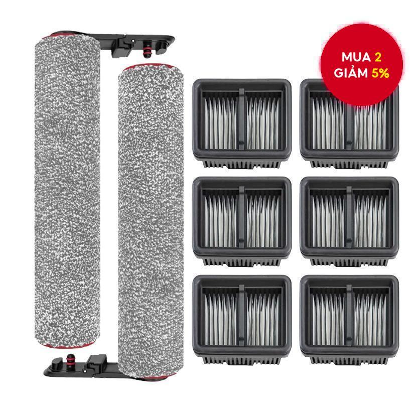 Đối với phụ kiện máy hút bụi khô ướt Dreame H15 Pro Heat: chổi lăn, bộ lọc