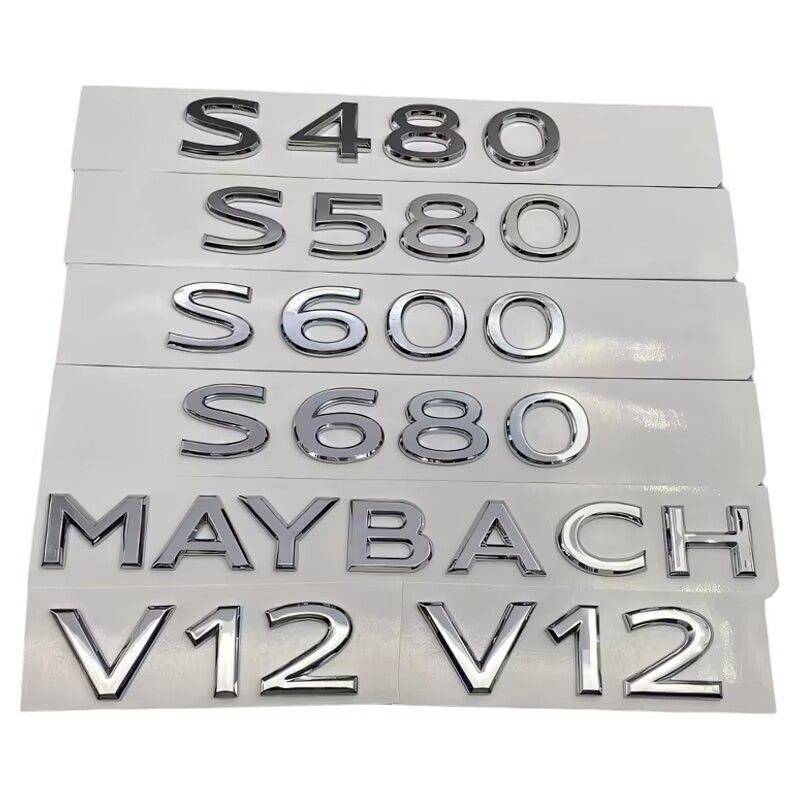 Mercedes-Benz Maybach Logo S480 Gls580 S680 Modified Maybach Car Logo Cswn