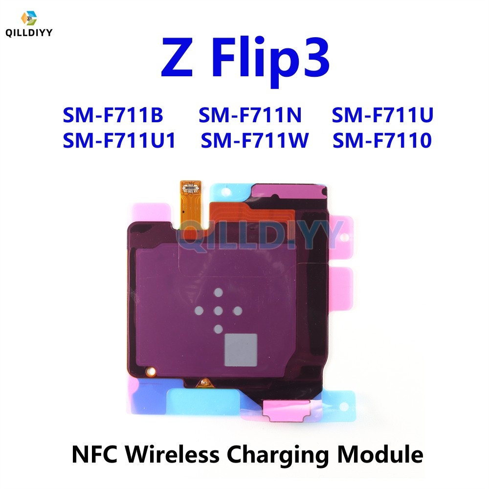 Cuộn dây cảm ứng sạc không dây Mô-đun NFC Sửa chữa cáp mềm cho Samsung Galaxy Z Flip3 Flip 3 5G F711