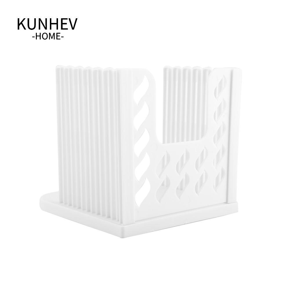 Hướng dẫn cắt lát bánh mì KUNHEV, Máy cắt bánh mì nướng bằng nhựa bền bỉ, Dụng cụ nhà bếp Thiết kế vừa vặn Đáy chống trượt Dễ dàng lắp ráp Máy thái bánh mì nướng Chuẩn bị bữa ăn