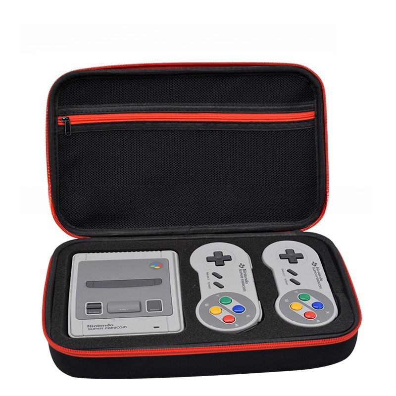 Túi lưu trữ bảng điều khiển cho Nintendo SNES SFC Túi lưu trữ Mini cổ điển cho hộp đựng bộ điều khiể