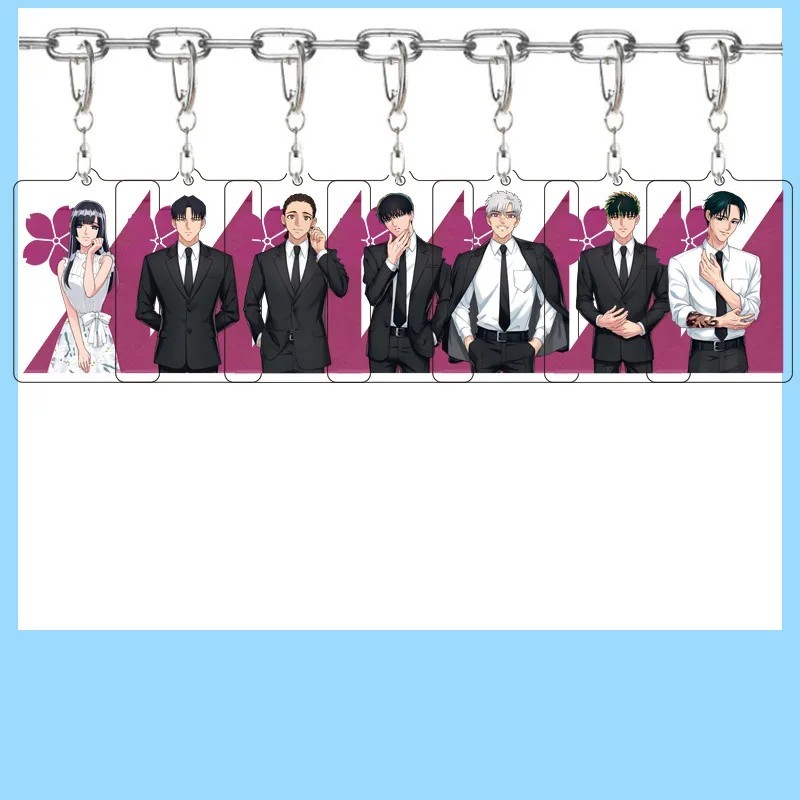 Móc khóa Anime Kiếp Sau Đừng Làm Người Lạ Raise Wa Tanin Ga Ii Acrylic Somei Yoshino Miyama Kirishim