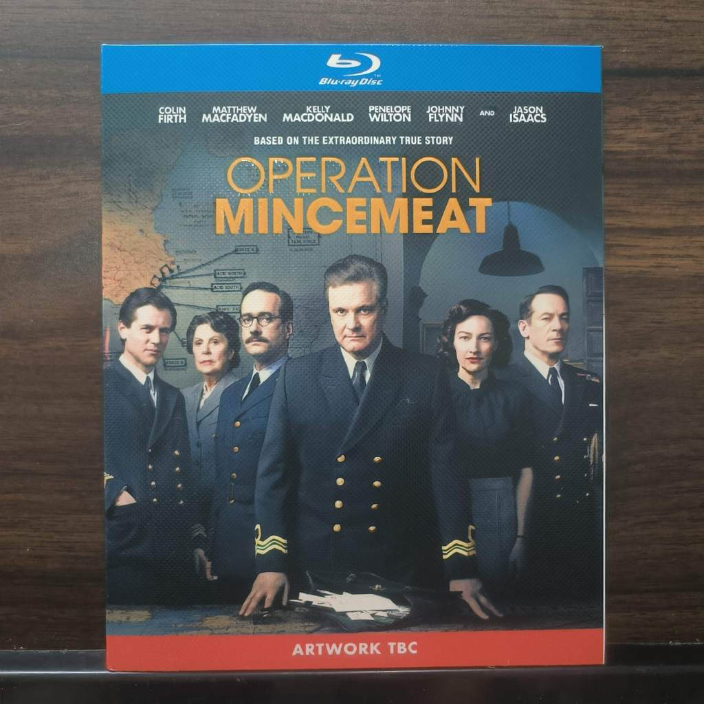 Đĩa Blu-ray Blu-ray Phim Mỹ Hoạt Động Mincemeat -2021 BD25 Tiếng Anh Trung Quốc Tây Ban Nha Thương H