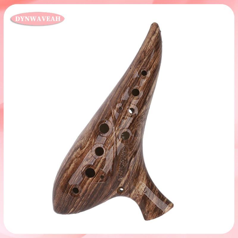 Nhạc cụ Mini chuyên nghiệp thủ công nhựa Ocarina 12 lỗ sành điệu dành cho người sưu tập và quà tặng