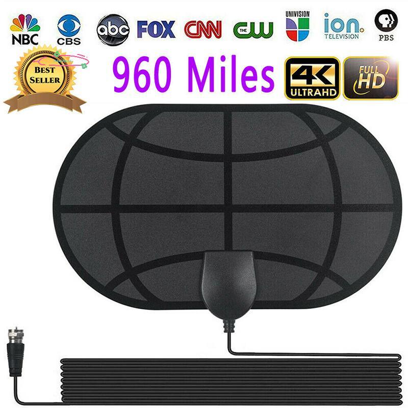 AdaChoi 960 Mile Range Ăng Ten TV Digital HD 1080p Skywire 4K Antena Digital Trong Nhà HDTV VN