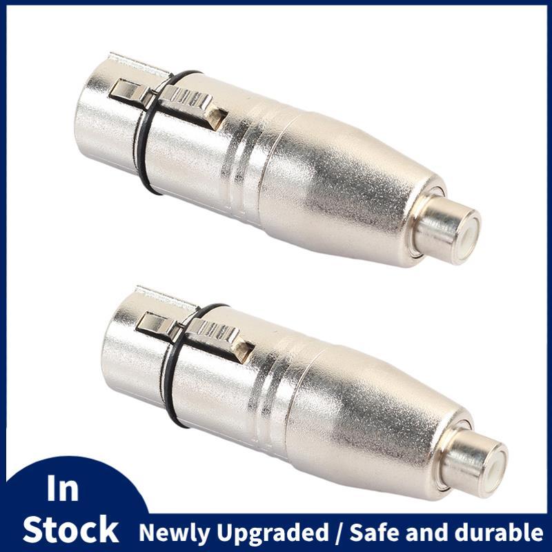 2 Chiếc XLR Sang Adapter, Nữ Sang XLR Nữ Adapter Jack Cắm Adapter Adapter