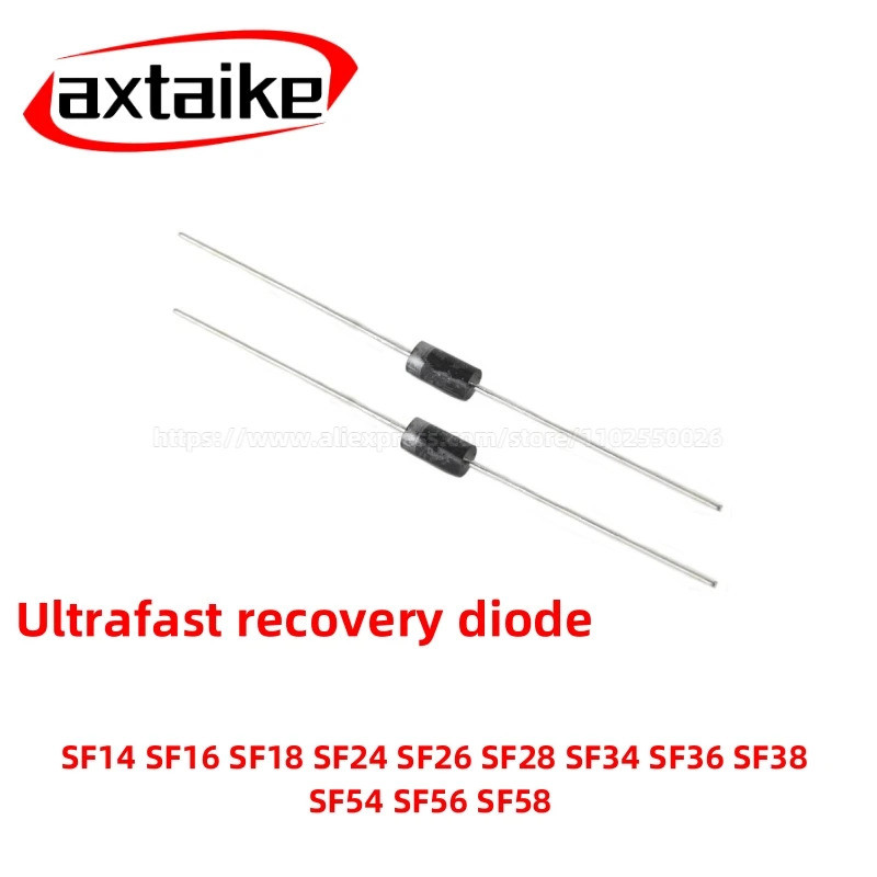 20 Chiếc SF56 SF58 SF54 SF38 SF28 SF26 SF24 SF18 SF16 SF14 SF34 Diode Series DO-15 / 41 / 27 Chuyển 