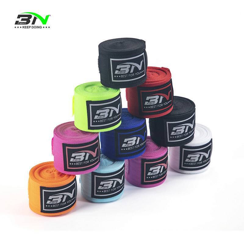 【Ready Stock】 BN Boxing Bandage 3 M Elastic Muay Thai Sanda Boxing Bandage 5 M Fighting Boxing Boxin
