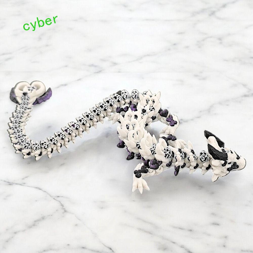 CYBERLINX 3D in Hình Rồng, Mô Phỏng Mắt Đa Năng Đúc 3D in Hình Rồng, Rồng Trung Quốc Khớp Có Thể Xoa