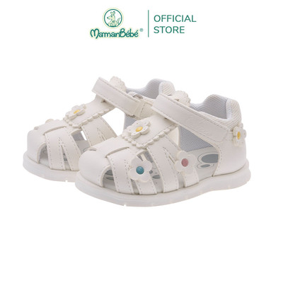 (MamanBébé chính hãng) Sandal tập đi trẻ em Chicco Foggy hoa trắng