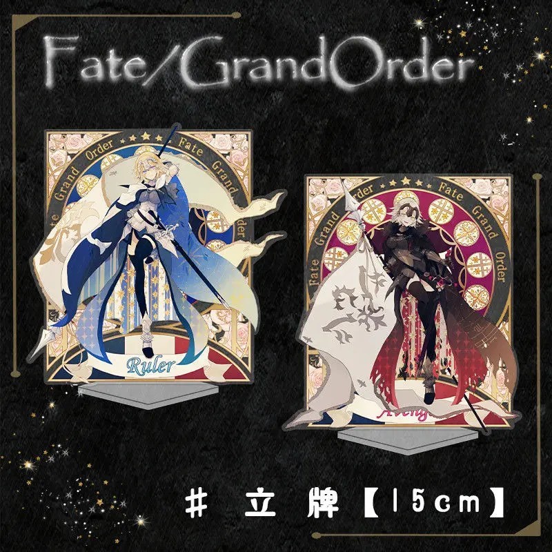 Standee Anime Fate/Grand Order Jeanne DArc Jeanne Alter FGO Mô Hình Đứng Mica Acrylic Trang Trí Bàn 