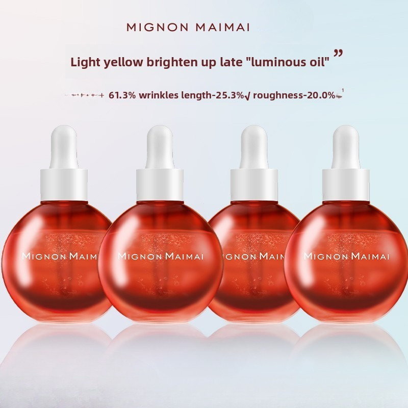 Dầu tinh chất bong bóng Mignon Maimai Nourishes Dầu chống oxy hóa Nourishes Da làm sáng tông màu da 