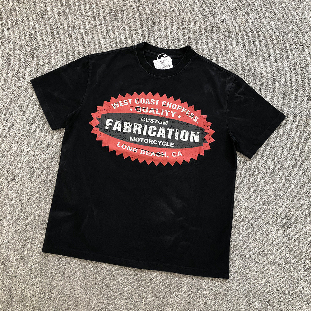 EWFR West Coast Choppers West Coast Motorcycle Movement Limited Edition Washed Vintage Short Sleeve 