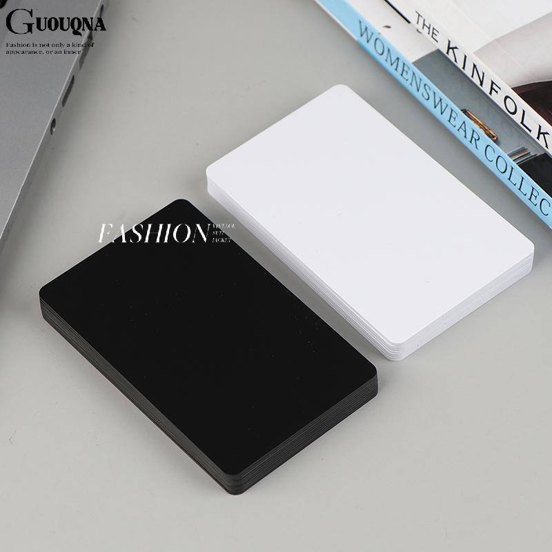 GUOUQNA 5 / 10 Chiếc Thẻ Trắng NFC215 Có Thể Ghi Lại NFC NT-AG215 Thẻ PVC nk Dễ Dàng Lập Trình Tiện 