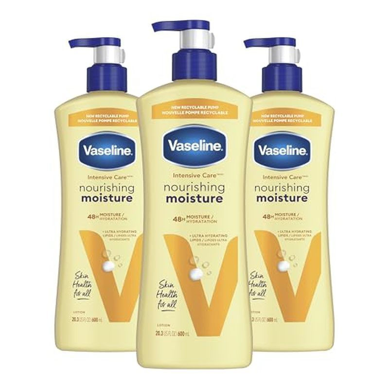 Kem dưỡng da dưỡng ẩm toàn thân chăm sóc chuyên sâu Vaseline 3 Pk được làm bằng Lipid siêu mịn + Chi