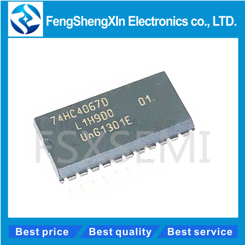 10 Cái / lô 100% Mới Chính Hãng 74HC4067D 74HC4067 HC4067 SOP-24 Bộ ghép kênh analog 16 kênh / demul