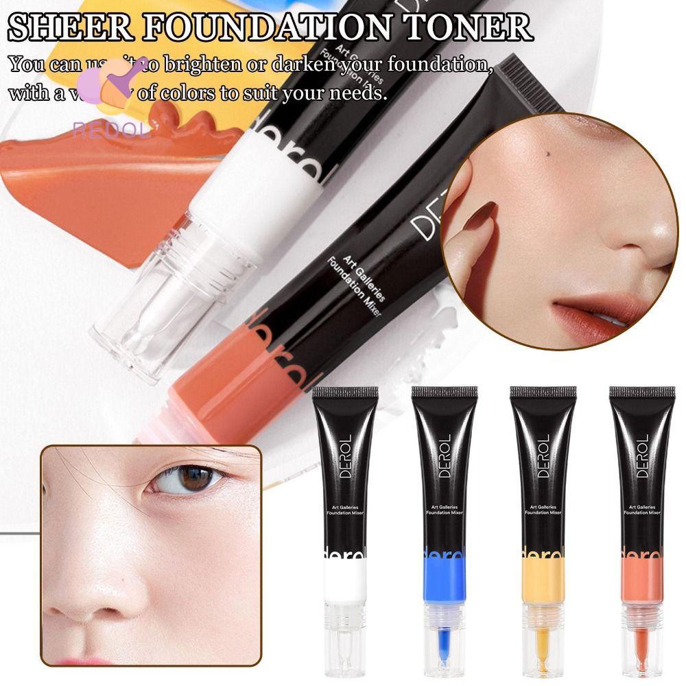 REPKG Color Corrector Portable Blue Foundation Mixing Pigment to Natural Undertone Color Adjuster