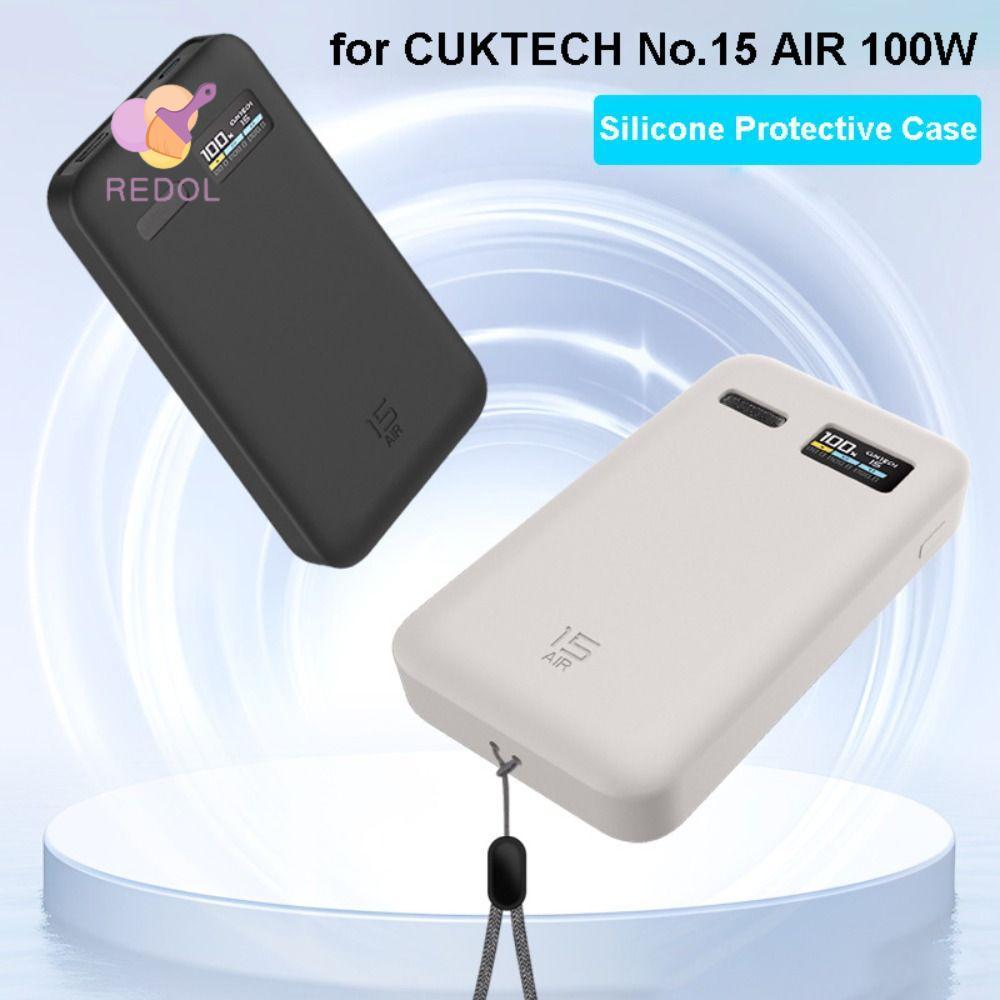 REPKG Silicone, Chống Sốc Chống Bụi Bảo Vệ, Di Động Mềm Màu Trơn Mang Theo Cho Du Lịch CUKTECH No.15