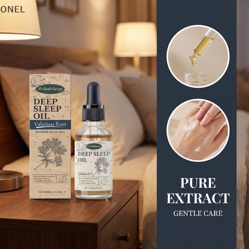 ONEL WoodSleep Valerian Root Sleep Oil-Gentle Formula Chăm sóc cơ thể và cho phép bạn tận hưởng một 