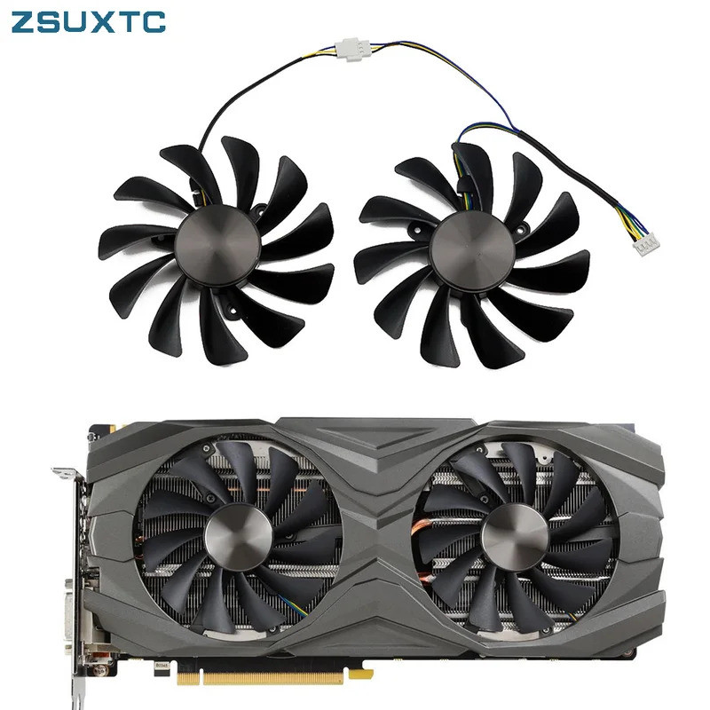 Quạt Làm Mát HL 95 Mm Thay Thế Cho Zotac GeForce GTX 1070Ti 1080 Ti GTX1070 Ti GTX1080Ti AMP Phiên B