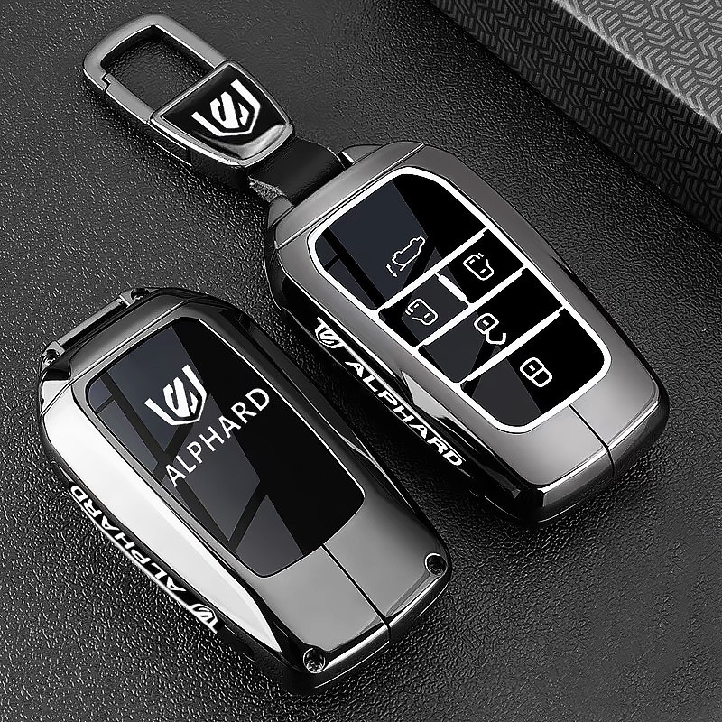 ((Người bán khuyên dùng) Thích hợp cho Vỏ chìa khóa Toyota Alphard Vỏ khóa túi ô tô Toyota Alphard A