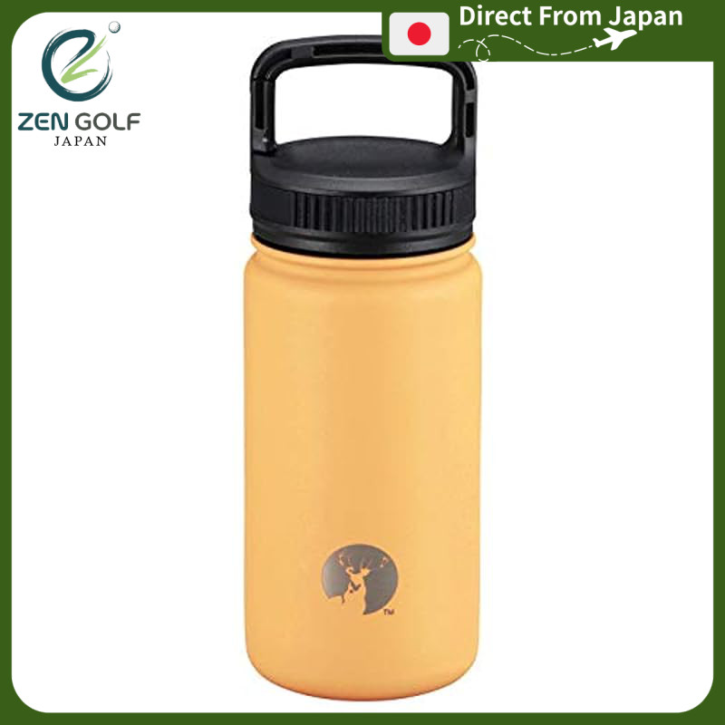CAPTAIN STAG Sports Bottle, Direct Drinking Double Stainless Bottle