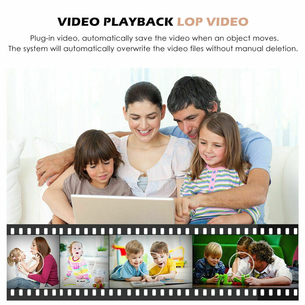 Mới Máy Tính Bảng Xoay 360 Độ° Camera Giám Sát Panorama WiFi 2MP E27 Nhiều Màu Sắc