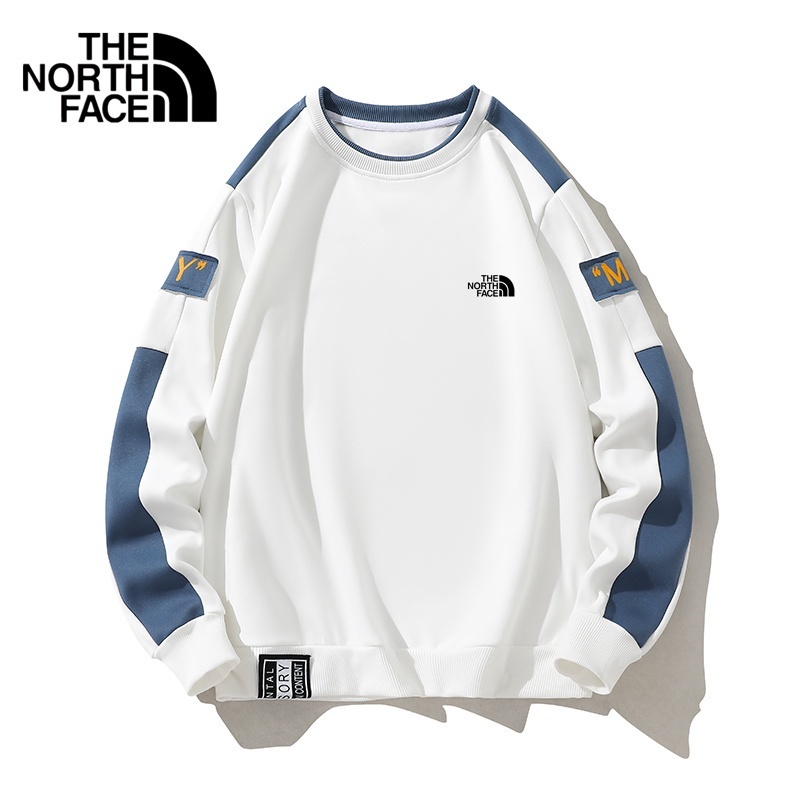 Hàng Có Sẵn!The North Face!Áo Nỉ Nam Dài Tay Cổ Tròn Thời Trang Hàn
