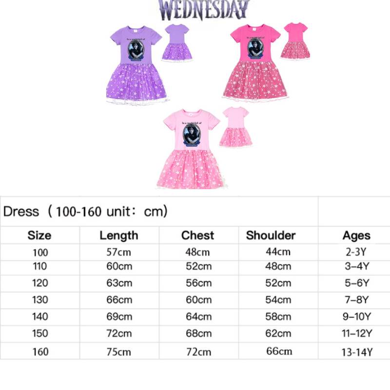 Đầm Ngắn Tay Thiết Kế Dễ Thương Cho Mẹ Và Bé