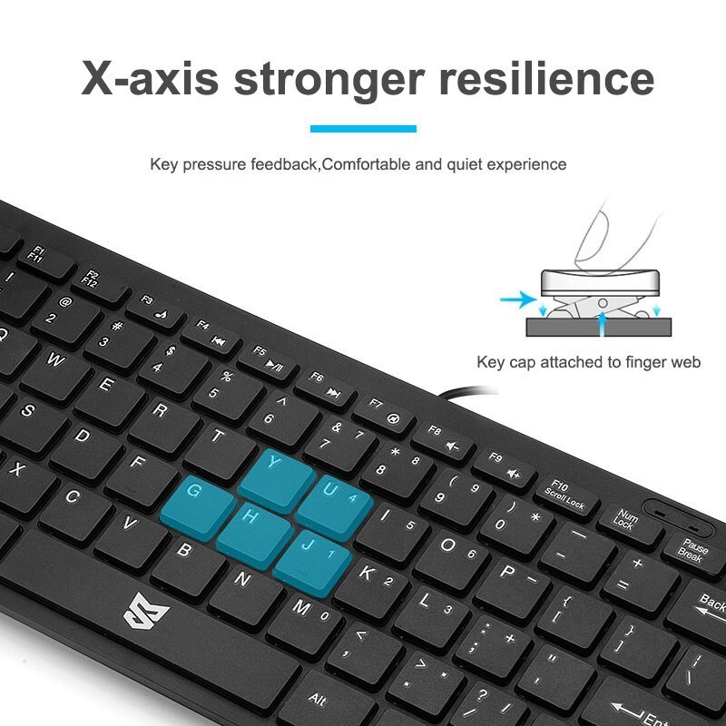 Bàn Phím Mini Có Dây 78 Nút Bấm Siêu Mỏng Màu Hồng Phong Cách Punk Cho Máy Tính Laptop