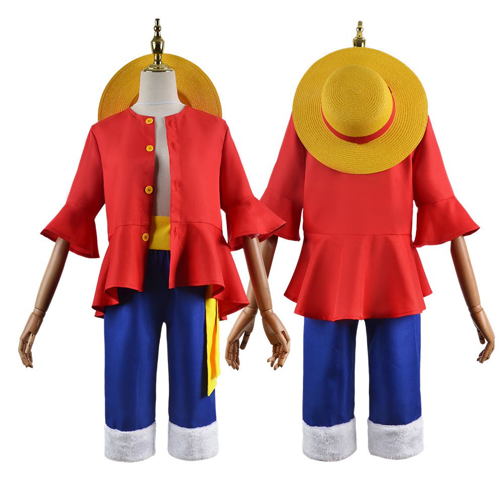 Trang Phục Hóa Trang Nhân Vật luffy Trong Phim Hoạt Hình one piece