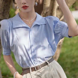 Áo Sơ Mi Chiffon Phom Rộng 61270