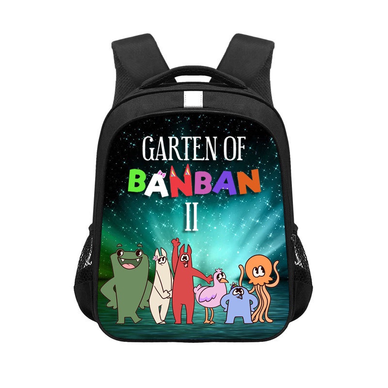 Ba Lô Học Sinh Chống Thấm Nước 14 Inch Garten of Banban