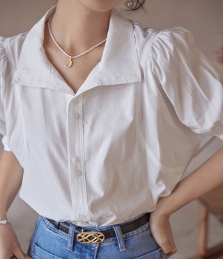 Áo Sơ Mi Chiffon Phom Rộng 61270