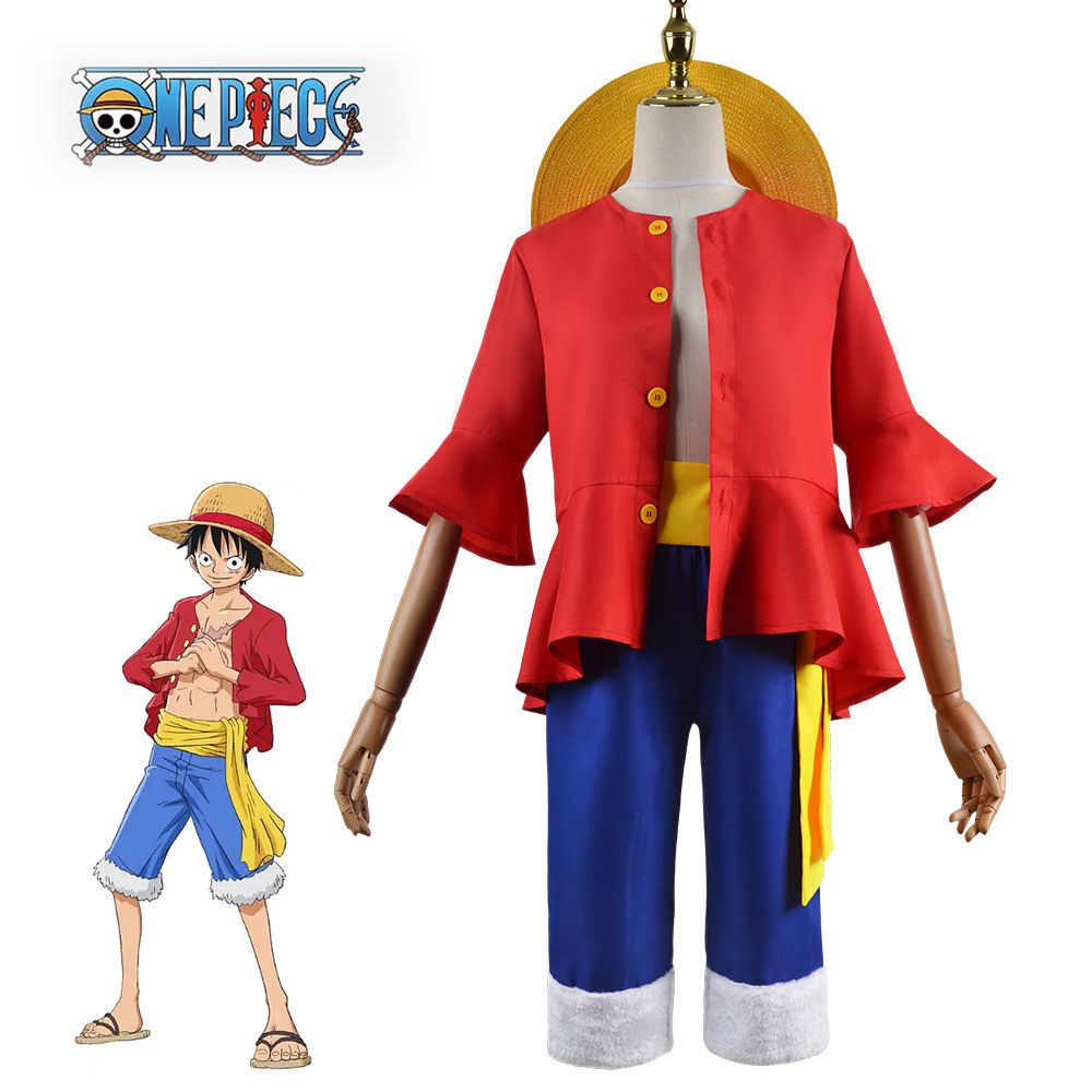 Trang Phục Hóa Trang Nhân Vật luffy Trong Phim Hoạt Hình one piece