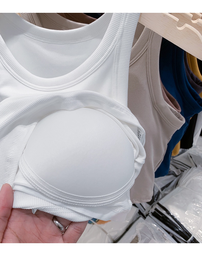 Áo Hai Dây Có Mút Đệm Ngực Thoải Mái Thời Trang Cho Bạn Gái 61033