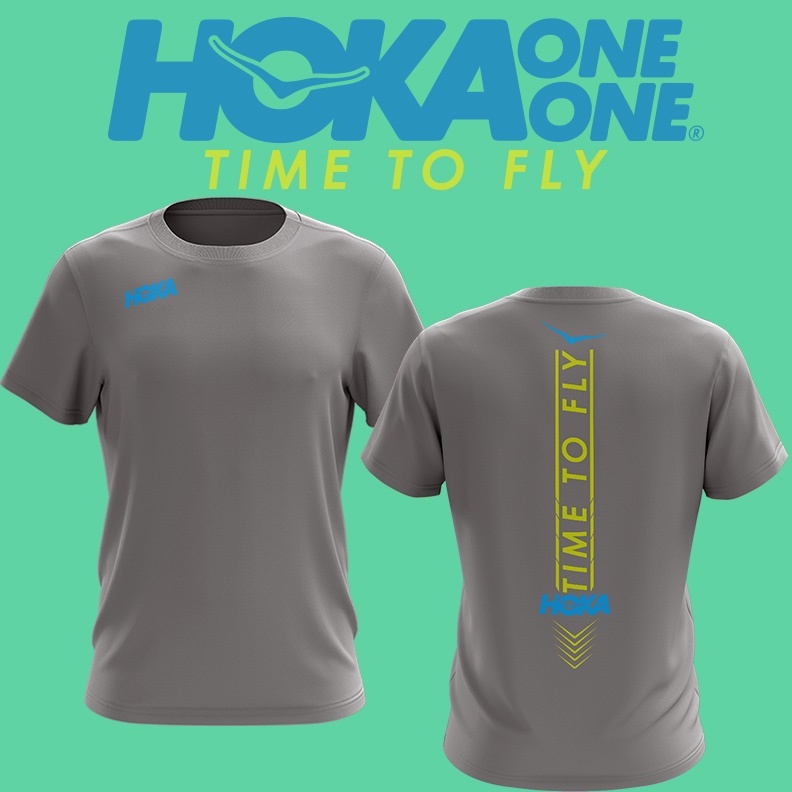 Áo Thun Chạy Bộ Phiên Bản 2 Của HOKA ONE TIME TO FLY