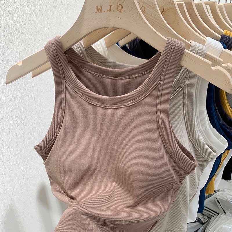 Áo Hai Dây Có Mút Đệm Ngực Thoải Mái Thời Trang Cho Bạn Gái 61033