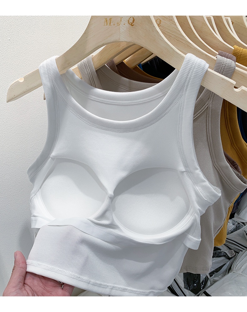 Áo Hai Dây Có Mút Đệm Ngực Thoải Mái Thời Trang Cho Bạn Gái 61033