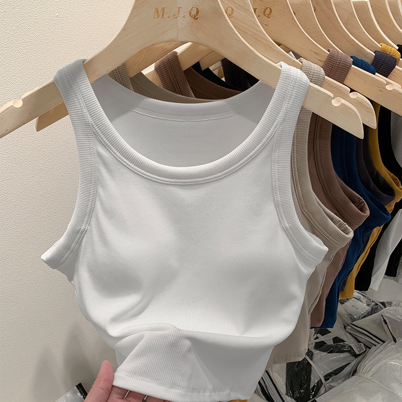 Áo Hai Dây Có Mút Đệm Ngực Thoải Mái Thời Trang Cho Bạn Gái 61033