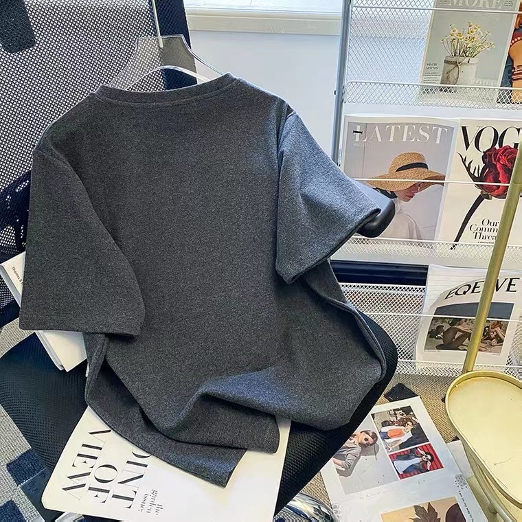 Áo Thun Tay Lỡ Thời Trang Mùa Xuân Cho Nữ