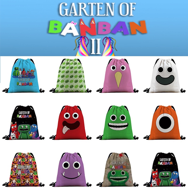 Cute Garden of Banban Drawstring Bag Backpack Fitness Storage Bag Student