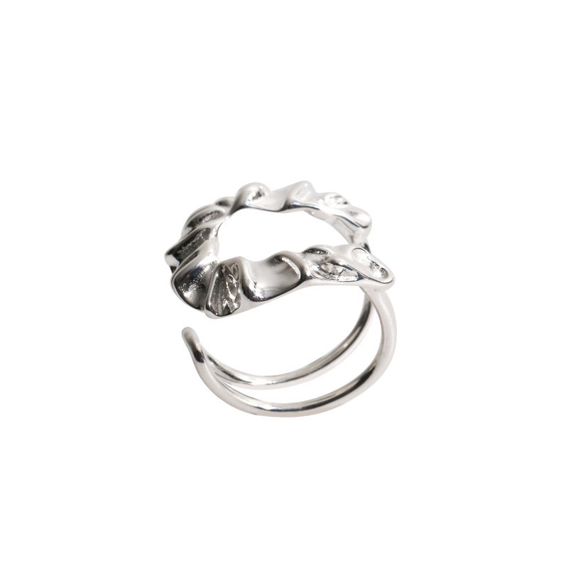 Nhẫn Hở Hình Chữ U Phong Cách Hip hop Thời Trang Cho Nam Và Nữ