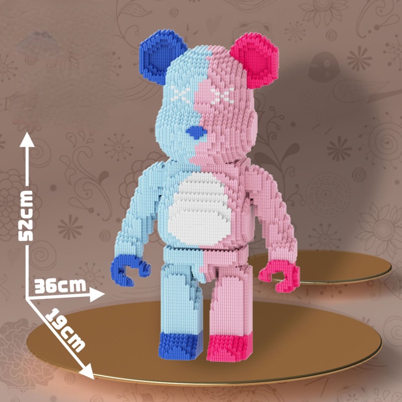 lego bearbrick 55cm gấu bông mini bearbrick lego lego mini bộ lego lego gấu lắp ráp mô hình Bộ Đồ Chơi Lắp Ráp Hình Khối Nhỏ Nhắn Xinh Xắn