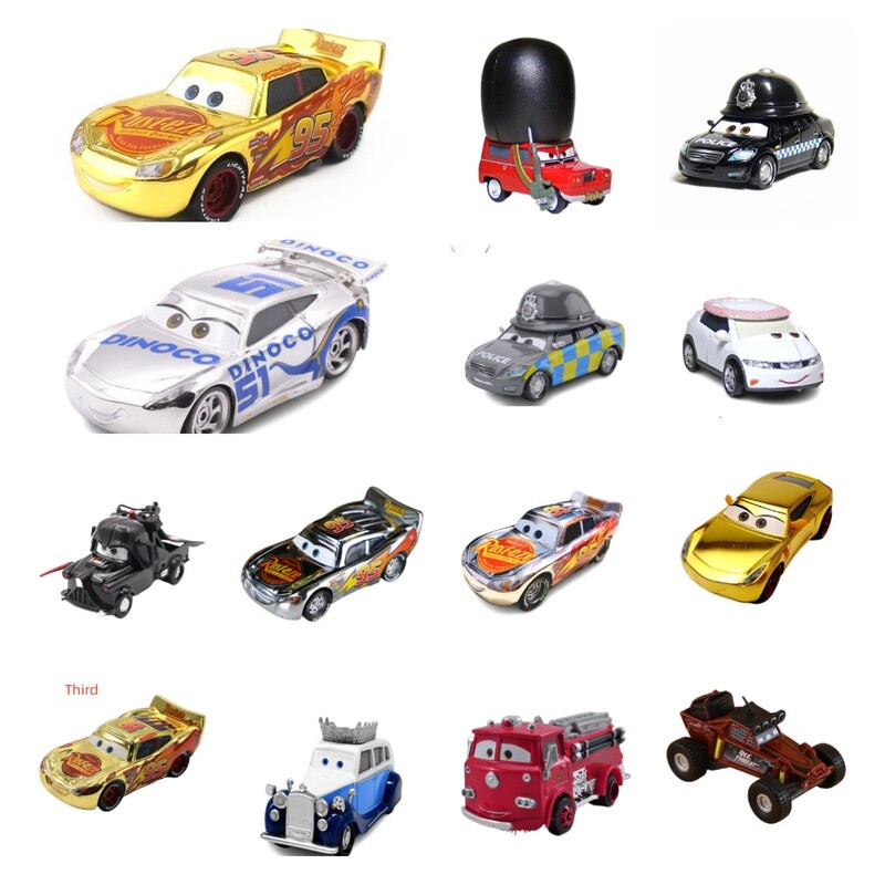 Cars2 Queen Captivating Top Hat Guard Mcqueen Toy Gold
