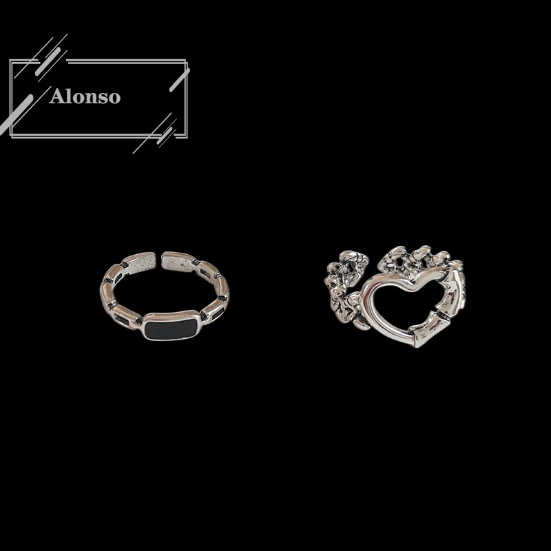 Nhẫn Hình Trái Tim Mở Cao Cấp Thời Trang Sang Trọng Dành Cho Bạn Nữ